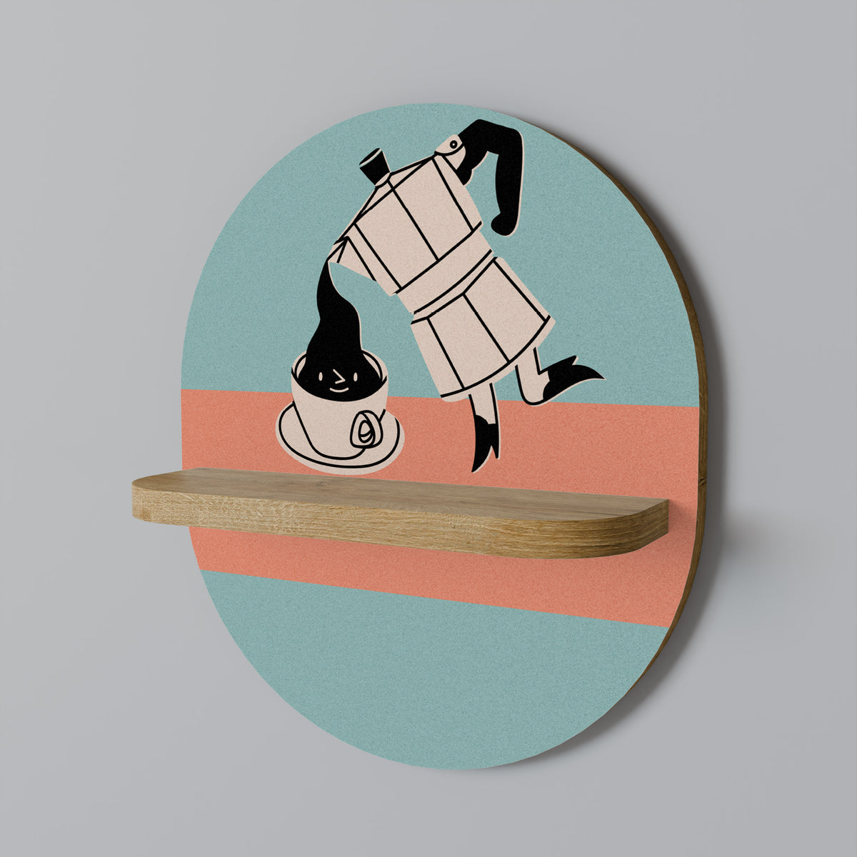 POWER ESPRESSO Designová police