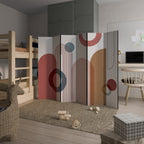 SHAPESCAPE LEAP Biombo de 6 paneles