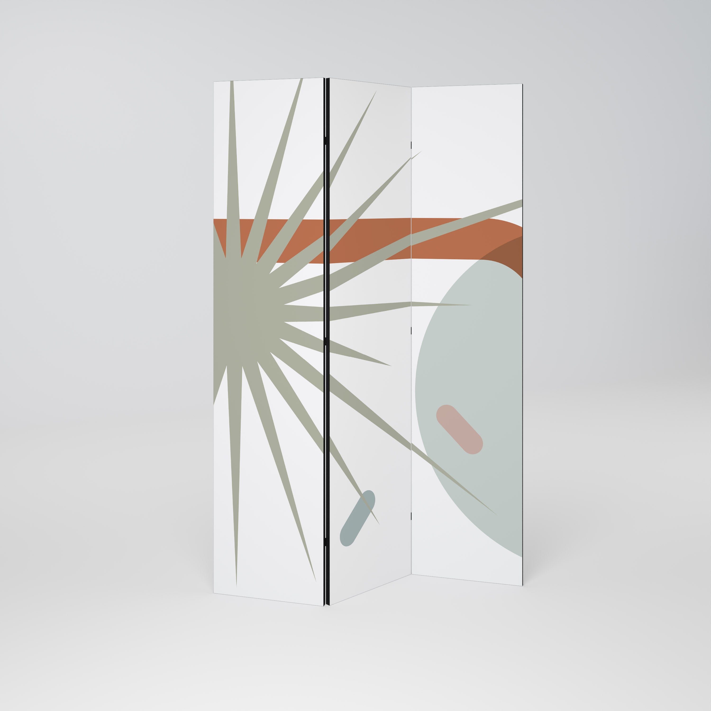 SHAPESHIFT FUSION Dekorativ rumsavdelare – 3 paneler