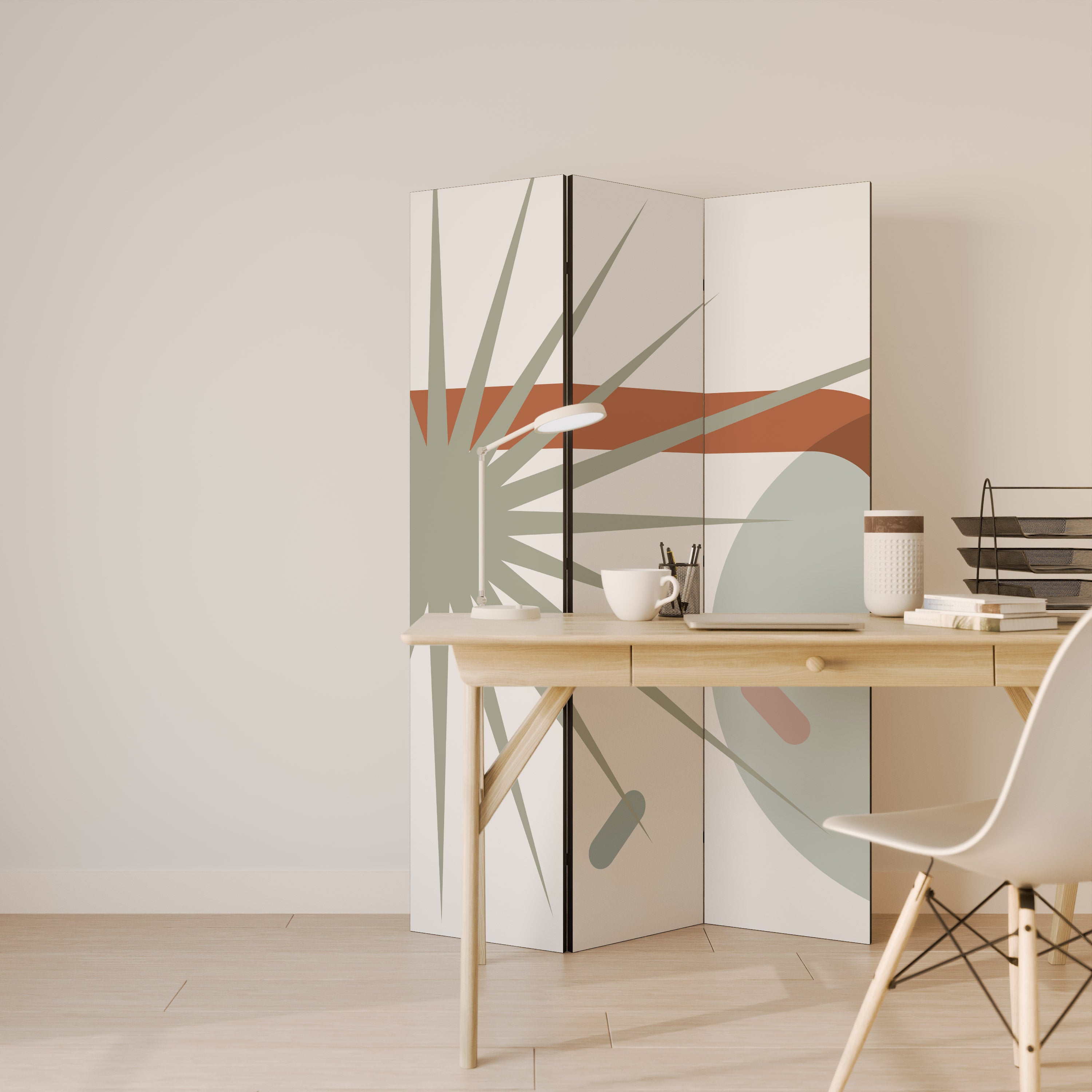 SHAPESHIFT FUSION Dekorativ rumsavdelare – 3 paneler