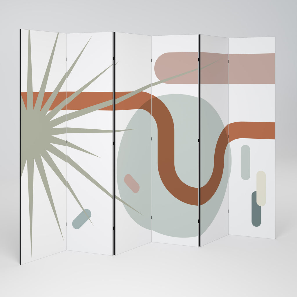 SHAPESHIFT FUSION 6-teiliger Paravent