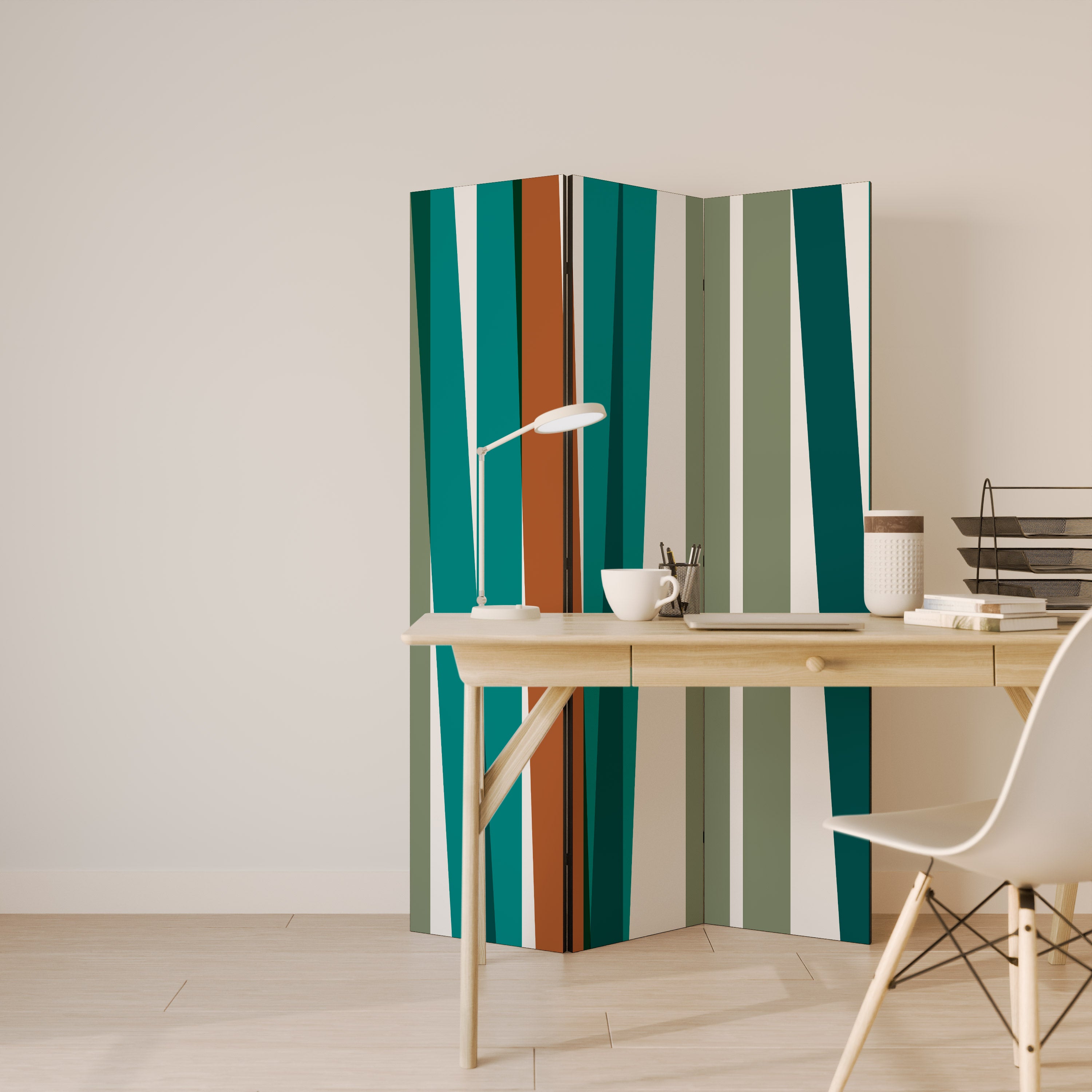 MEDLEY DROP Dekorativ rumsavdelare – 3 paneler