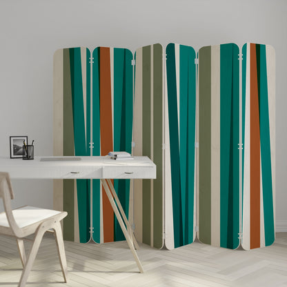 MEDLEY DROP 6-Panel Plywood Room Divider