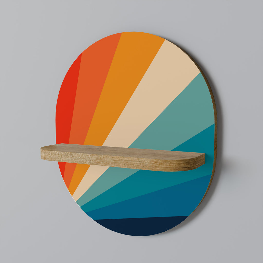 PRISM CONCUSSION Decorative Art Shelf