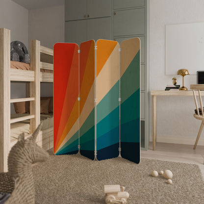 PRISM CONCUSSION 4-Panel Plywood Room Divider