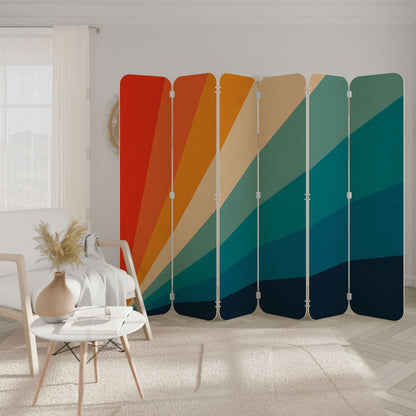 PRISM CONCUSSION 6-Panel Plywood Room Divider