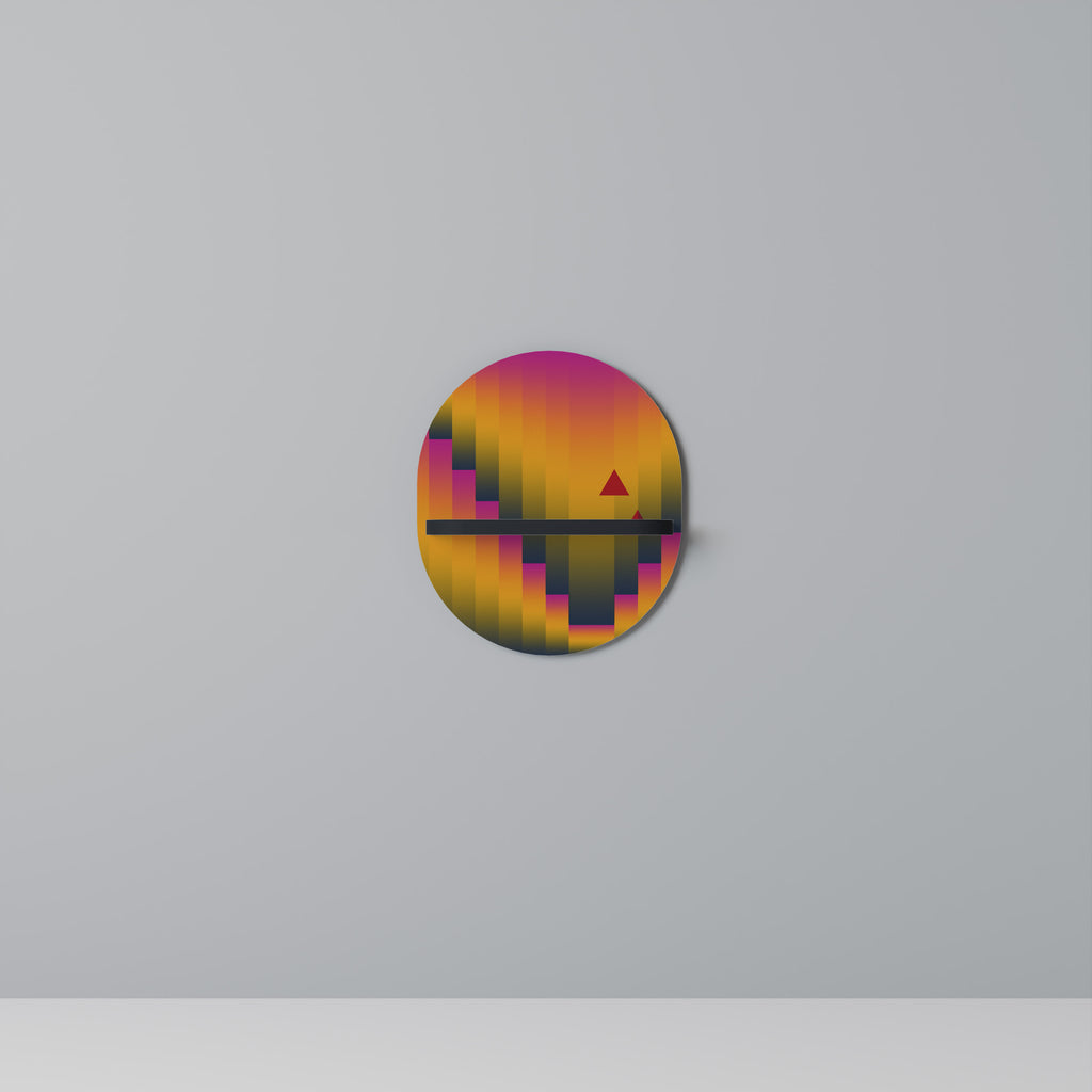 GOLDEN FADE Decorative Art Shelf