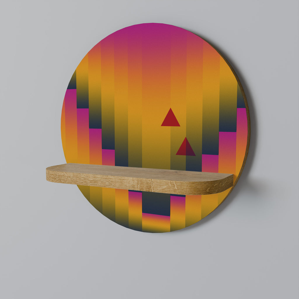 GOLDEN FADE Decorative Art Shelf