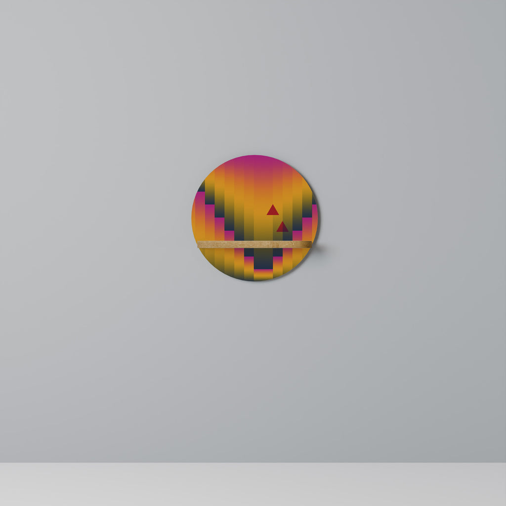 GOLDEN FADE Decorative Art Shelf