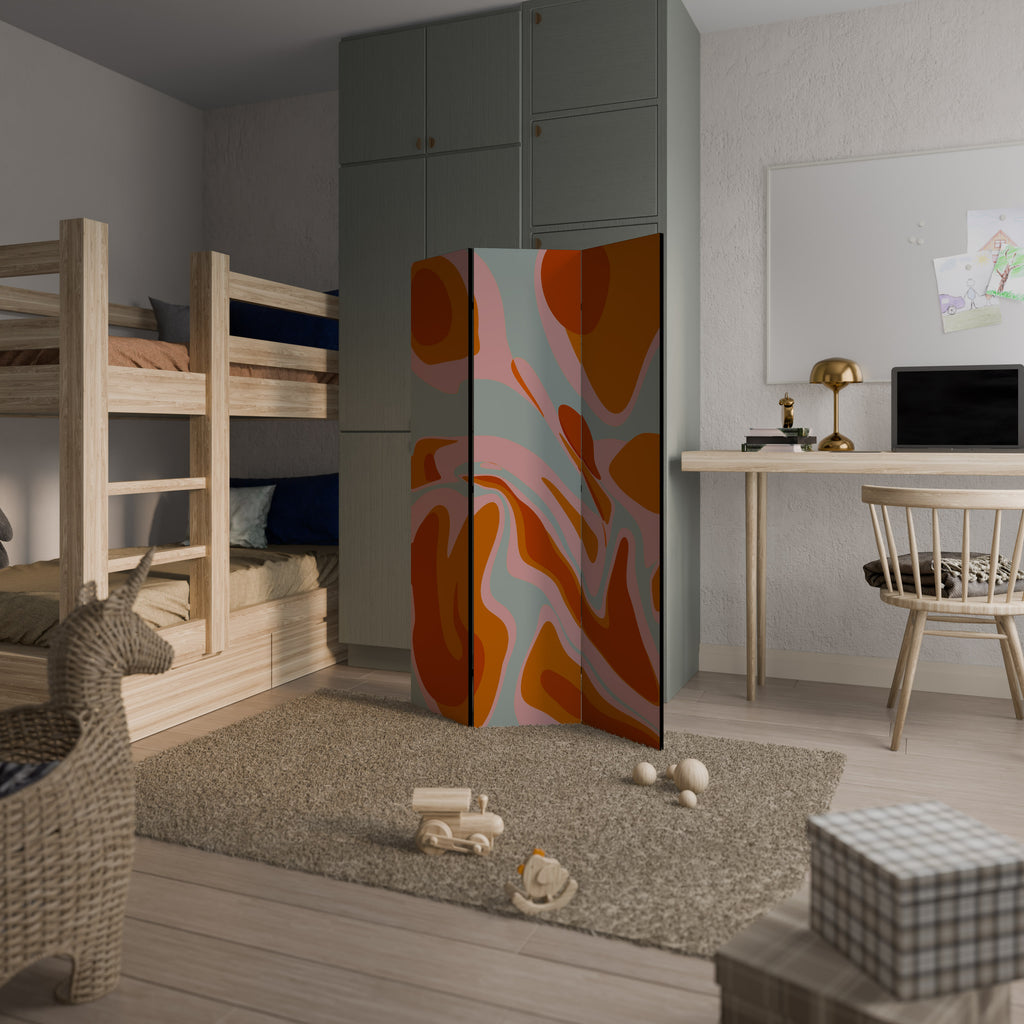 FLOATING BURN Παραβάν με 3 πάνελ