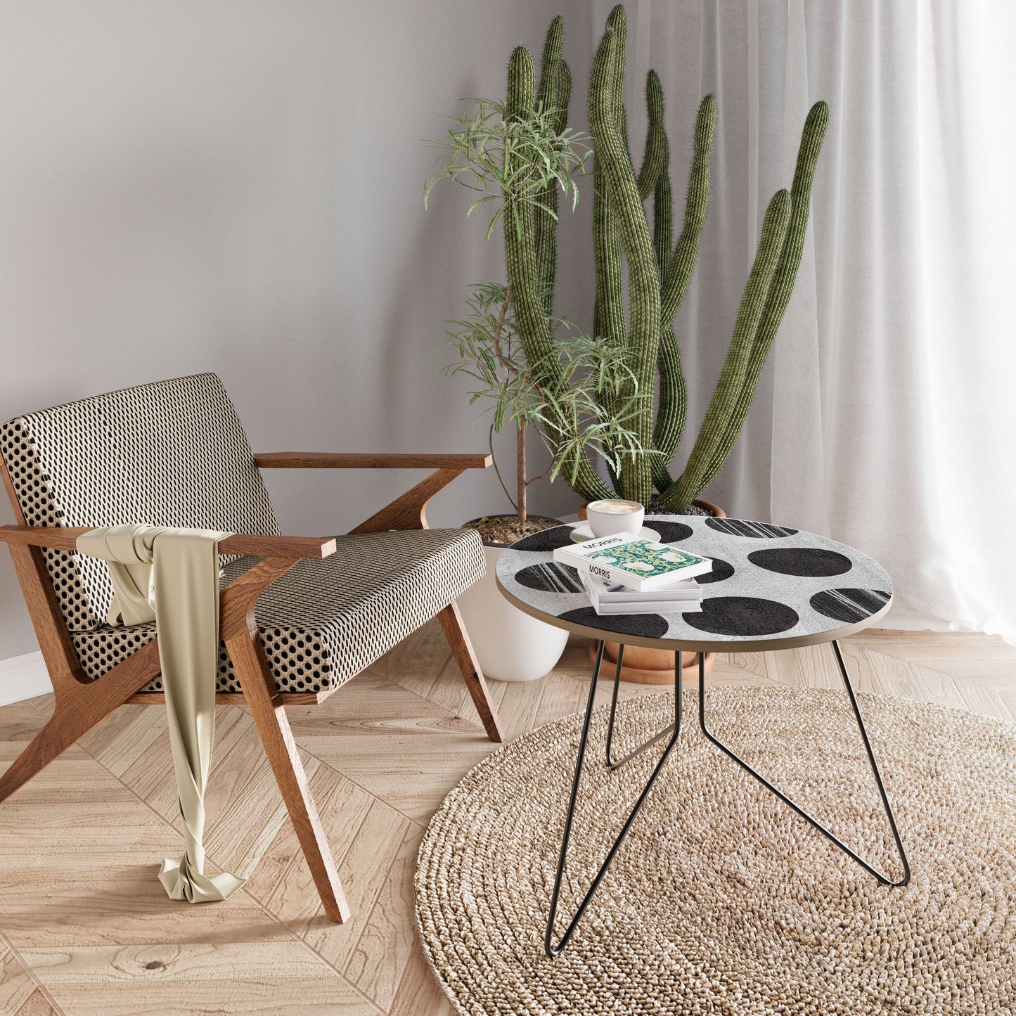 GHOSTLY GRADIENTS Large Coffee Table