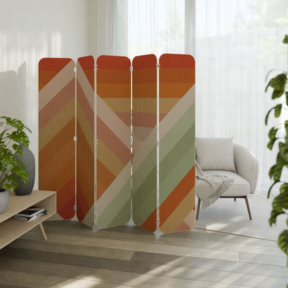 GRADIENT PICKS 5-Panel Plywood Room Divider