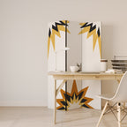 EXPLOSIVE HARMONY Dekorativ rumsavdelare – 3 paneler