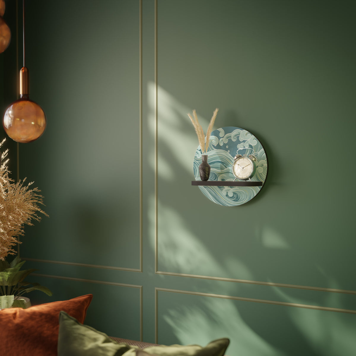 ASIAN SWAY Decorative Art Shelf