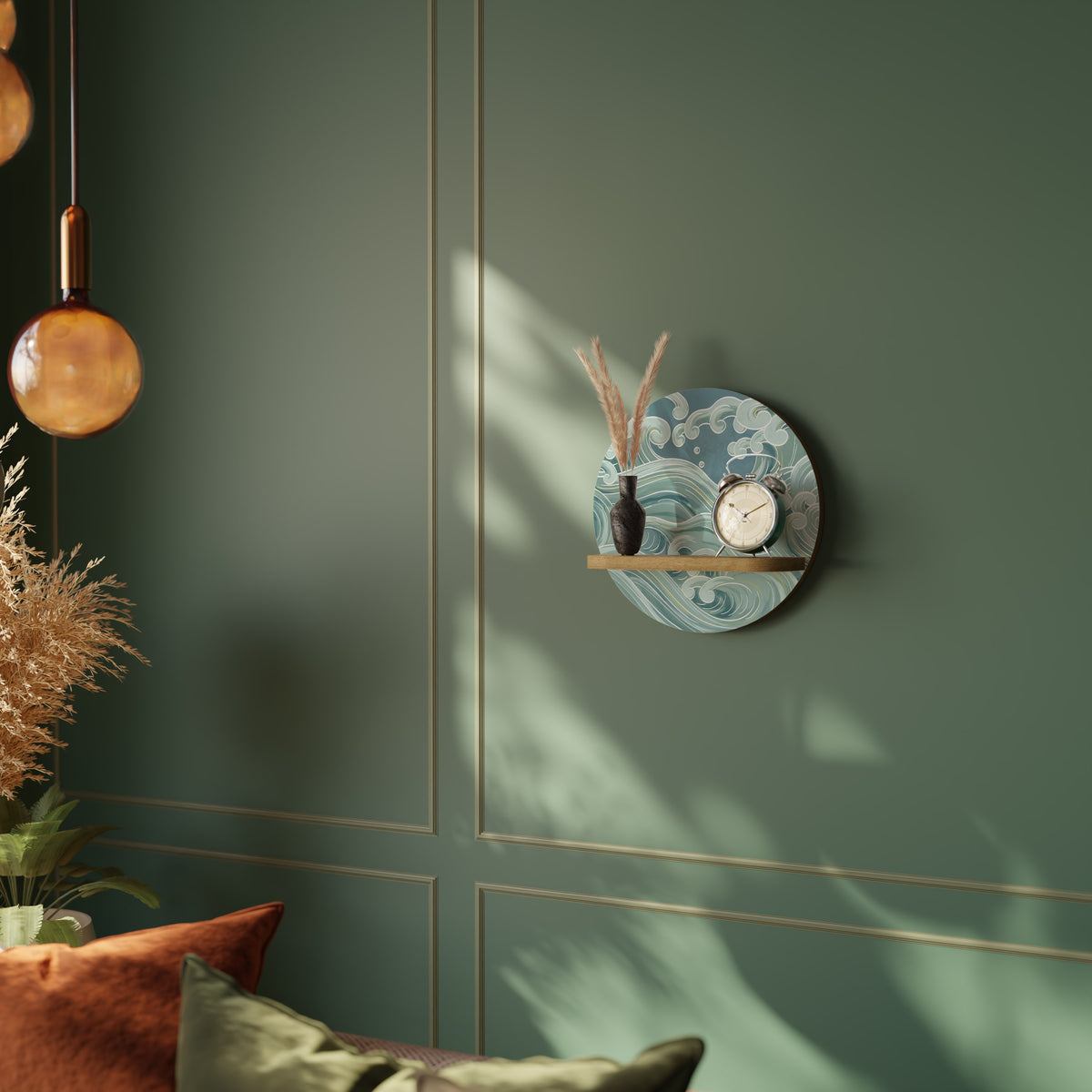 ASIAN SWAY Decorative Art Shelf