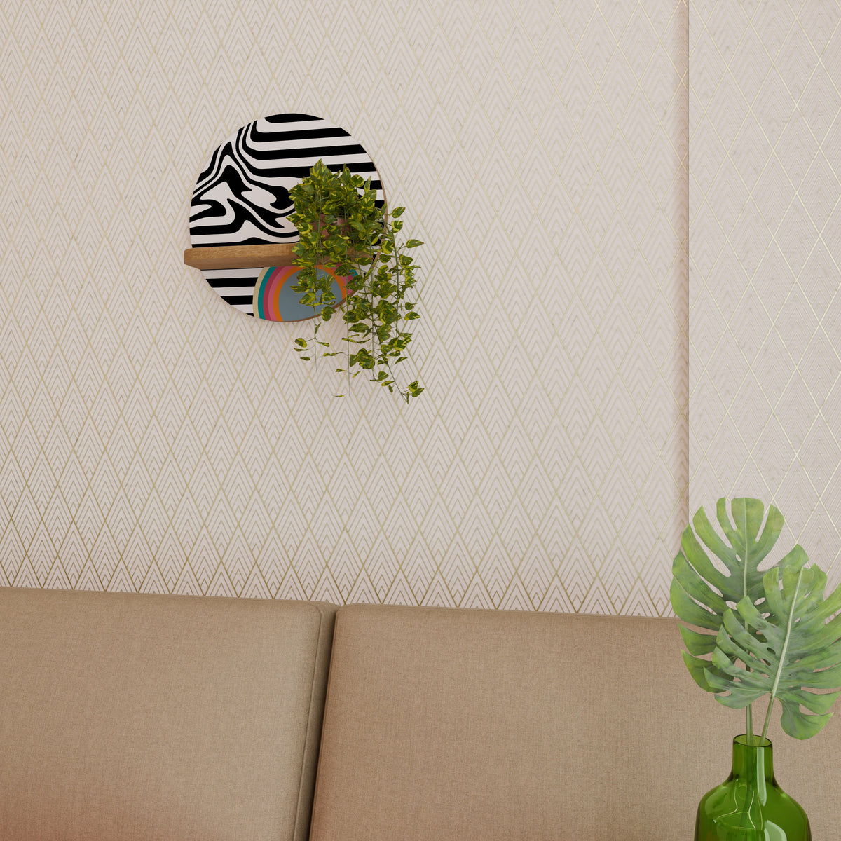 SPECTRA SHOWCASE Διακοσμητικό Ράφι Art Shelf