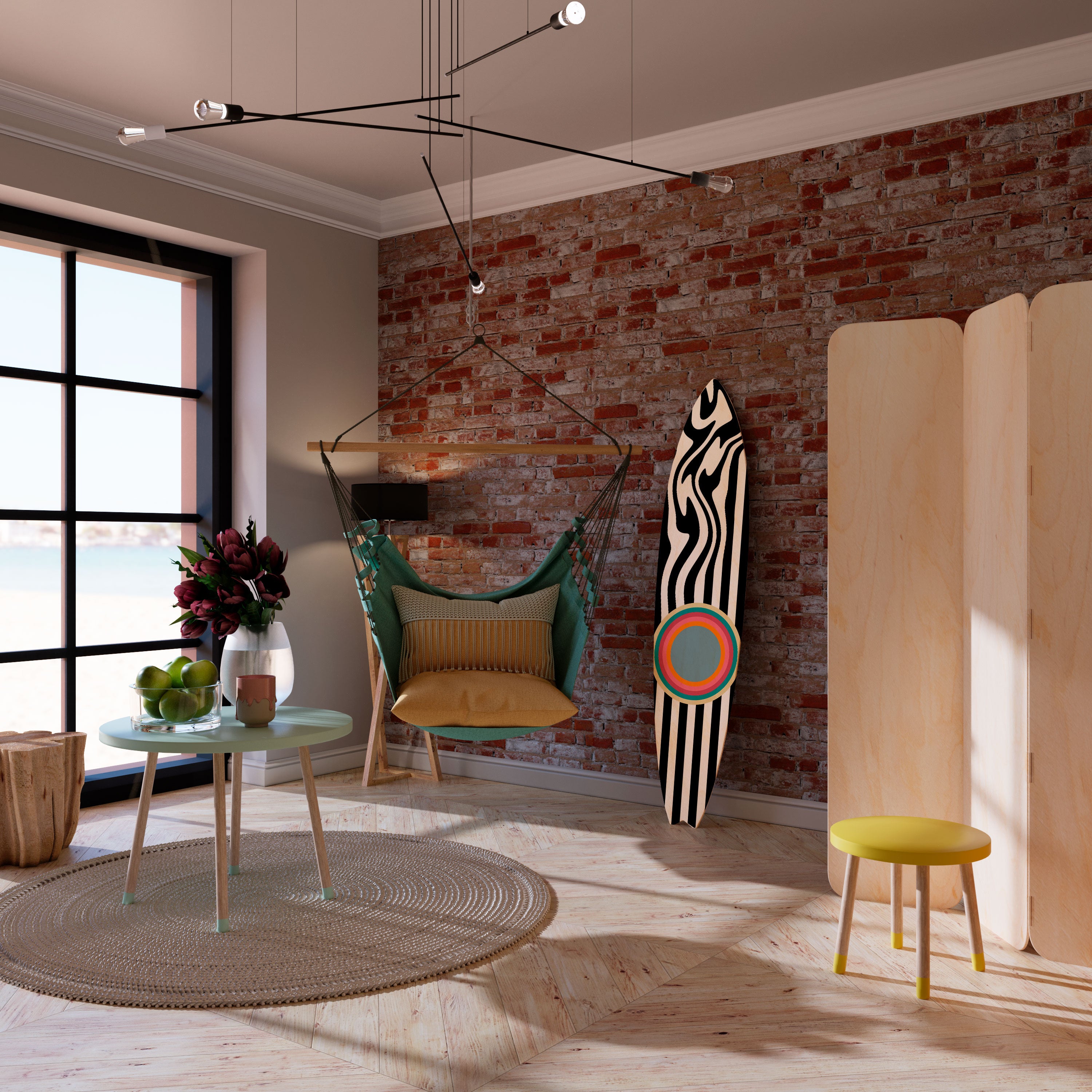 SPECTRA SHOWCASE Surfboard Decorative Panel