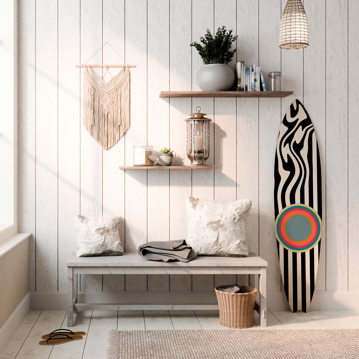 SPECTRA SHOWCASE Surfboard Decorative Panel