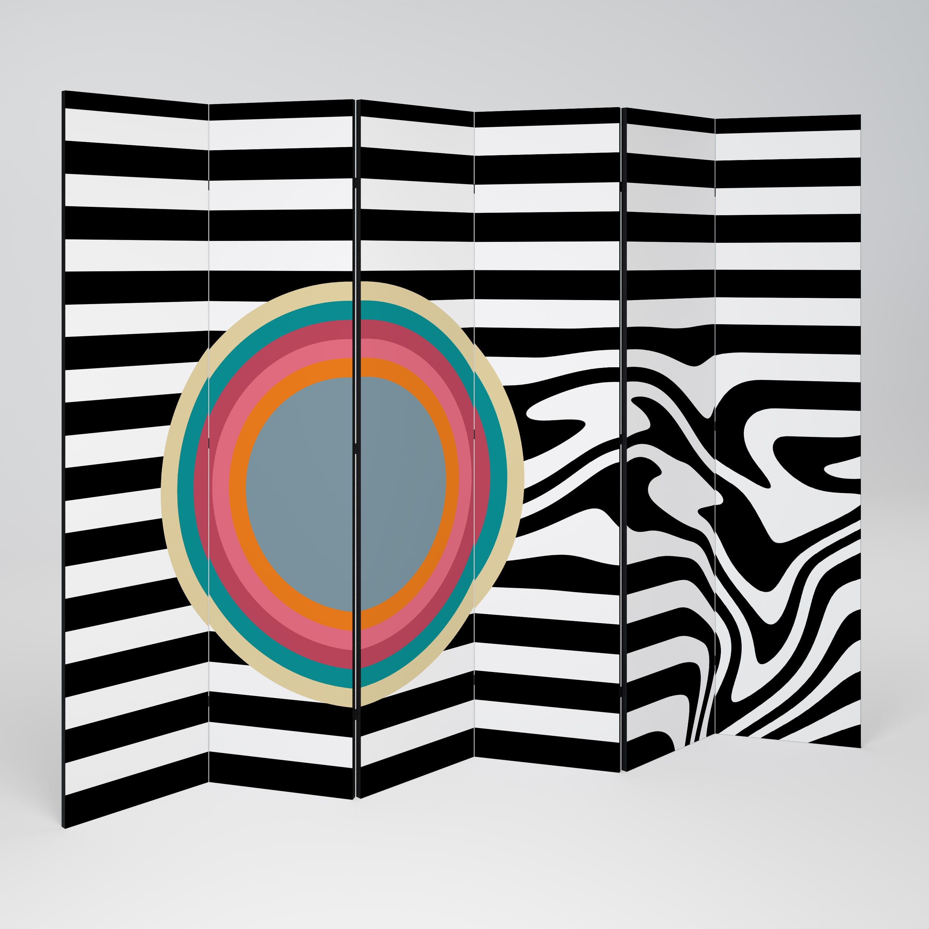 SPECTRA SHOWCASE Παραβάν με 6 πάνελ