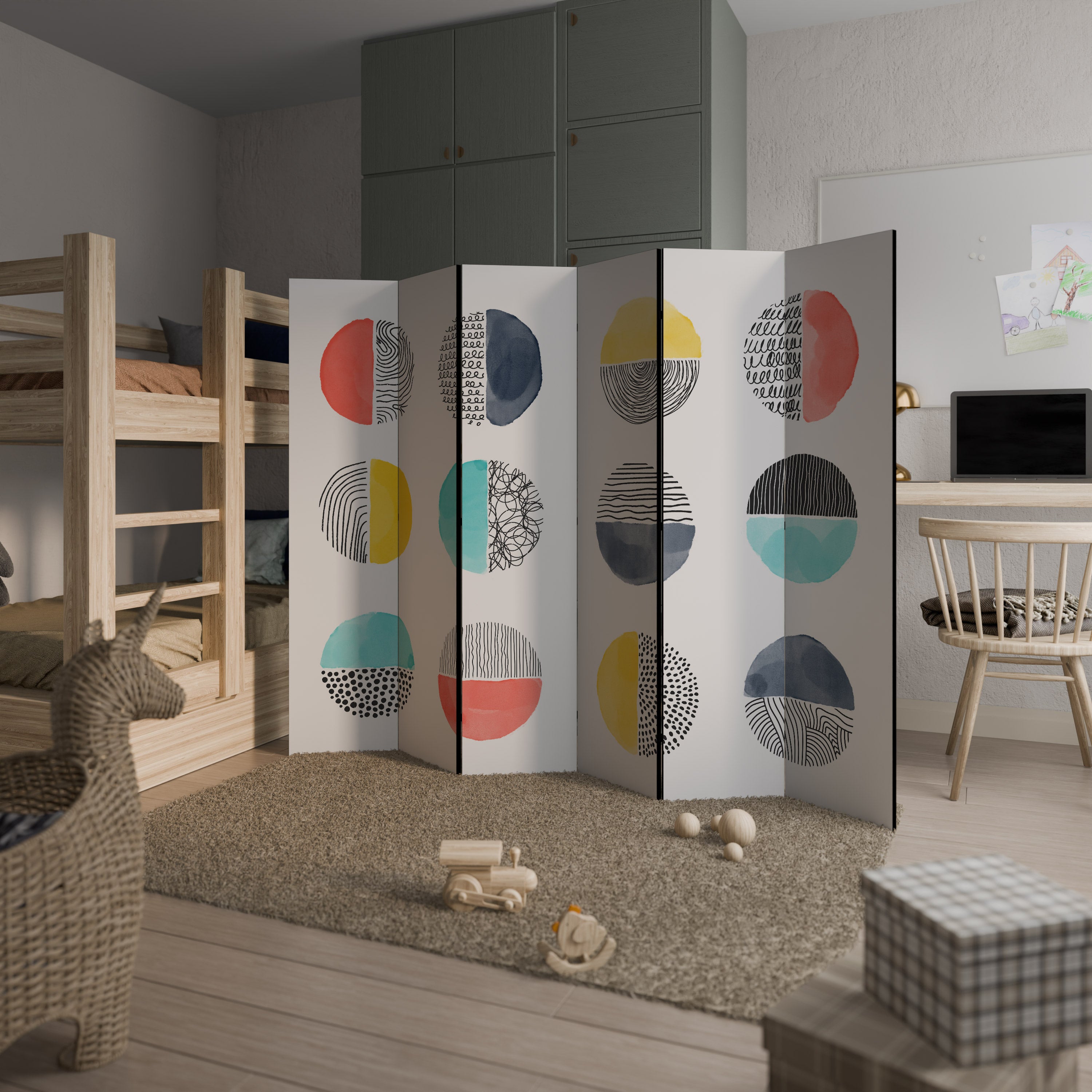 SHAPESHIFT TREASURES Παραβάν με 6 πάνελ