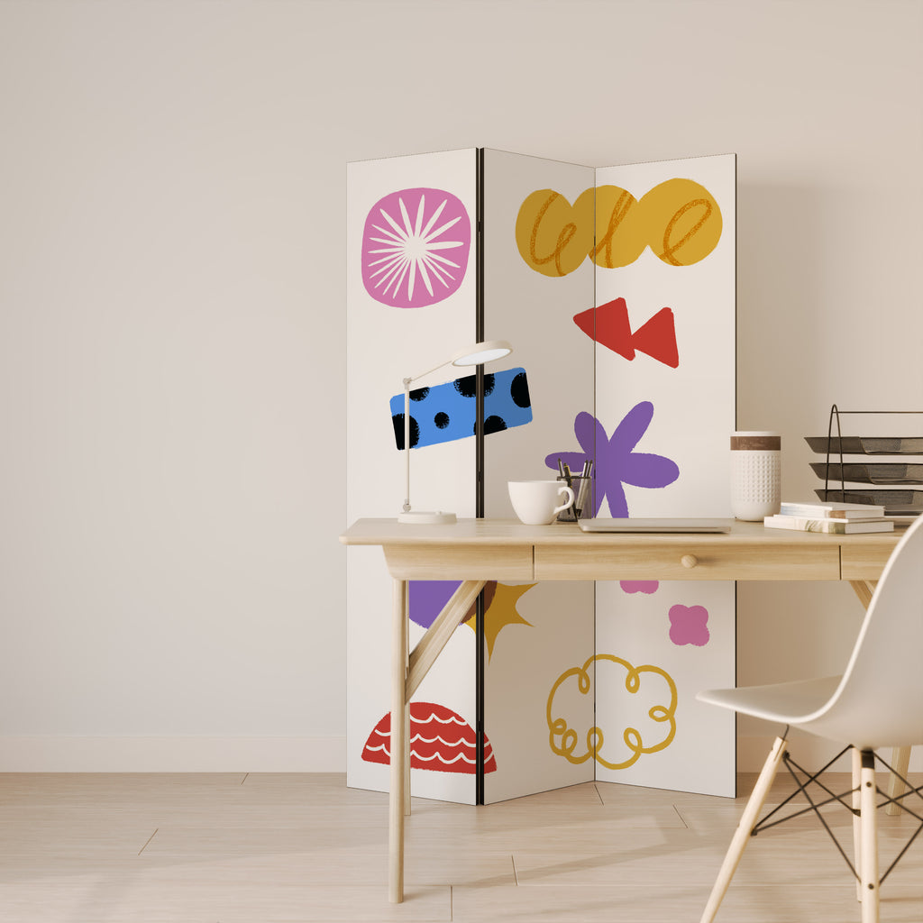 DREAMY MOOD Παραβάν με 3 πάνελ