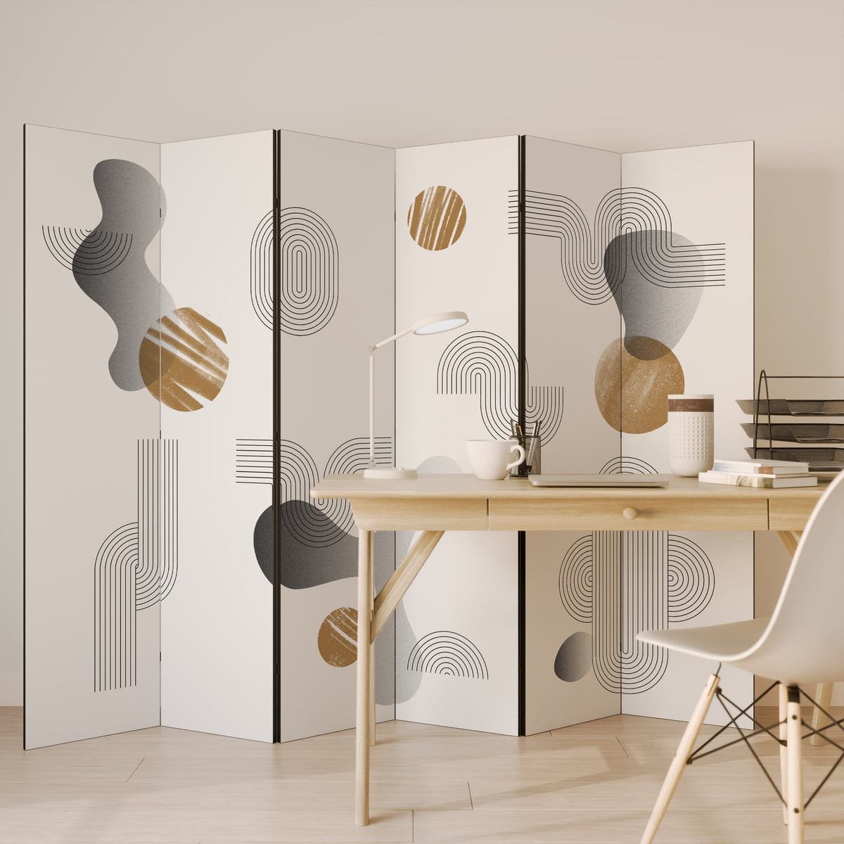 CLEAR CREATIONS Παραβάν με 6 πάνελ