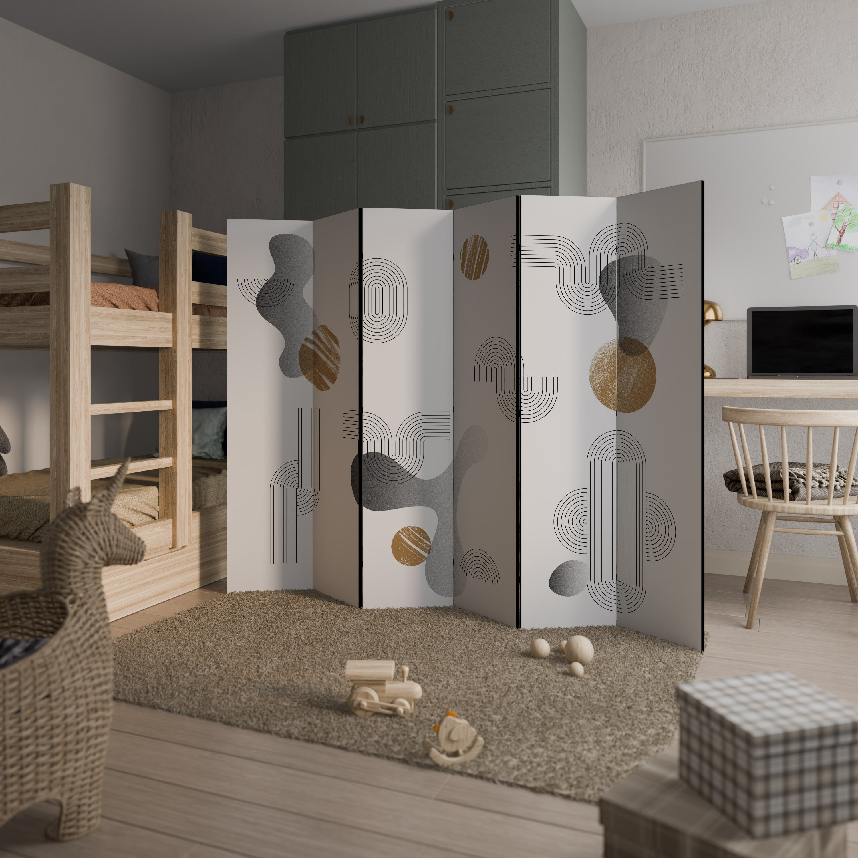 CLEAR CREATIONS Παραβάν με 6 πάνελ