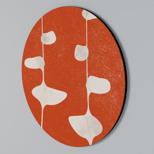 COURAGE MOLD Στρογγυλός πίνακας ζωγραφικής