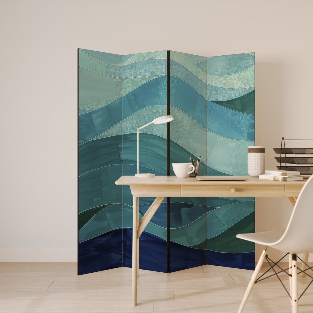 ETERNAL FLOW 4-Panel Room Divider