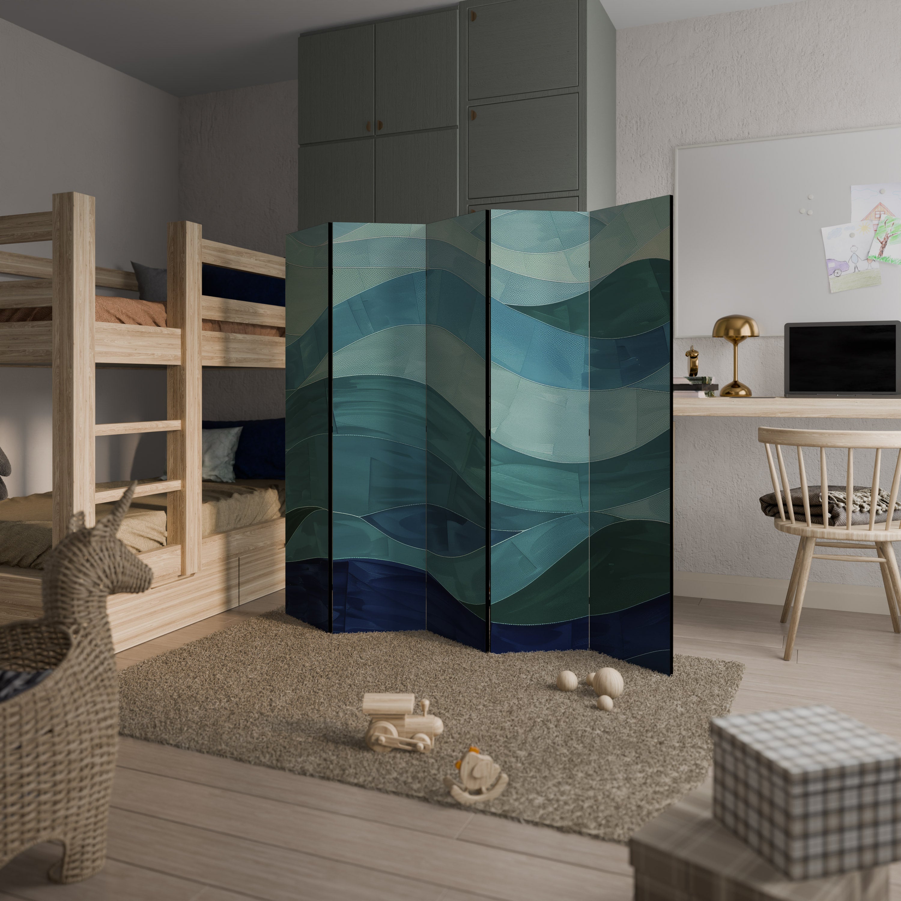 ETERNAL FLOW Παραβάν με 5 πάνελ