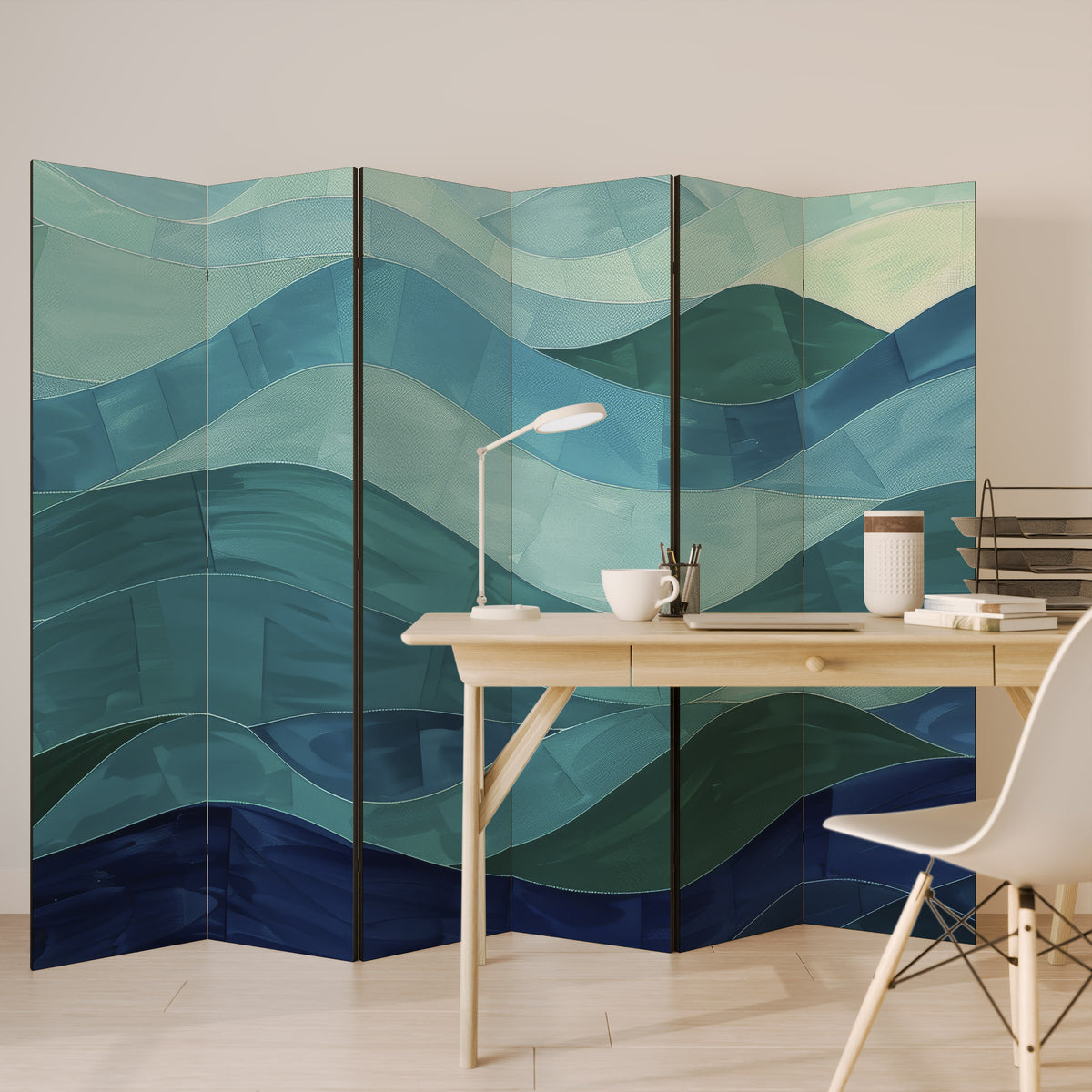 ETERNAL FLOW 6-Panel Room Divider