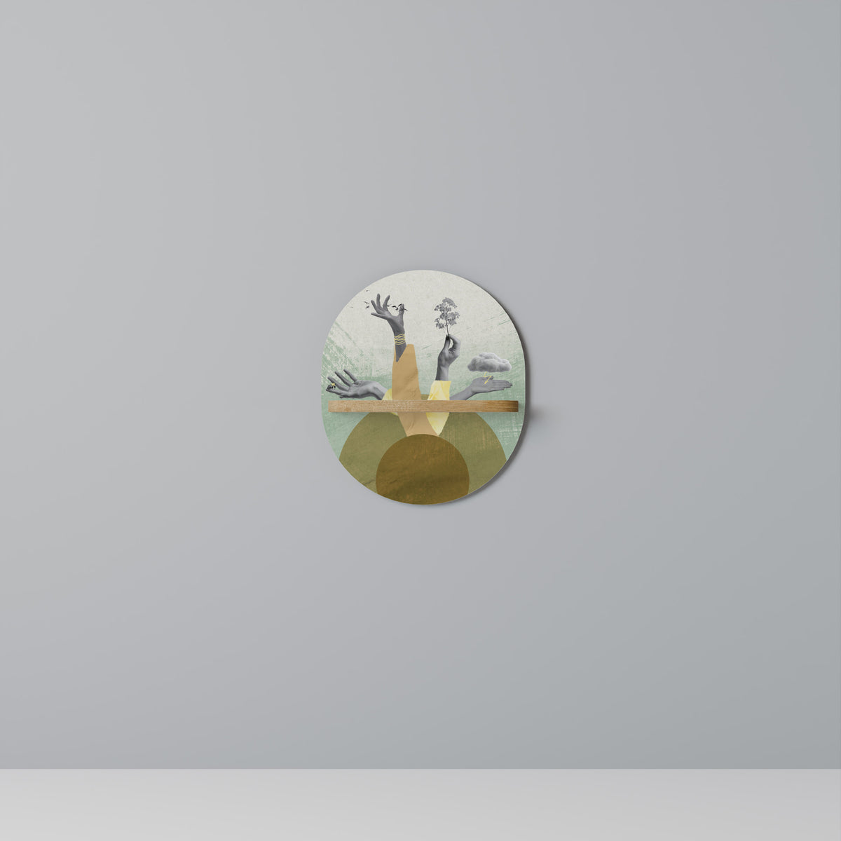 EARTH ELEMENTS Designová police