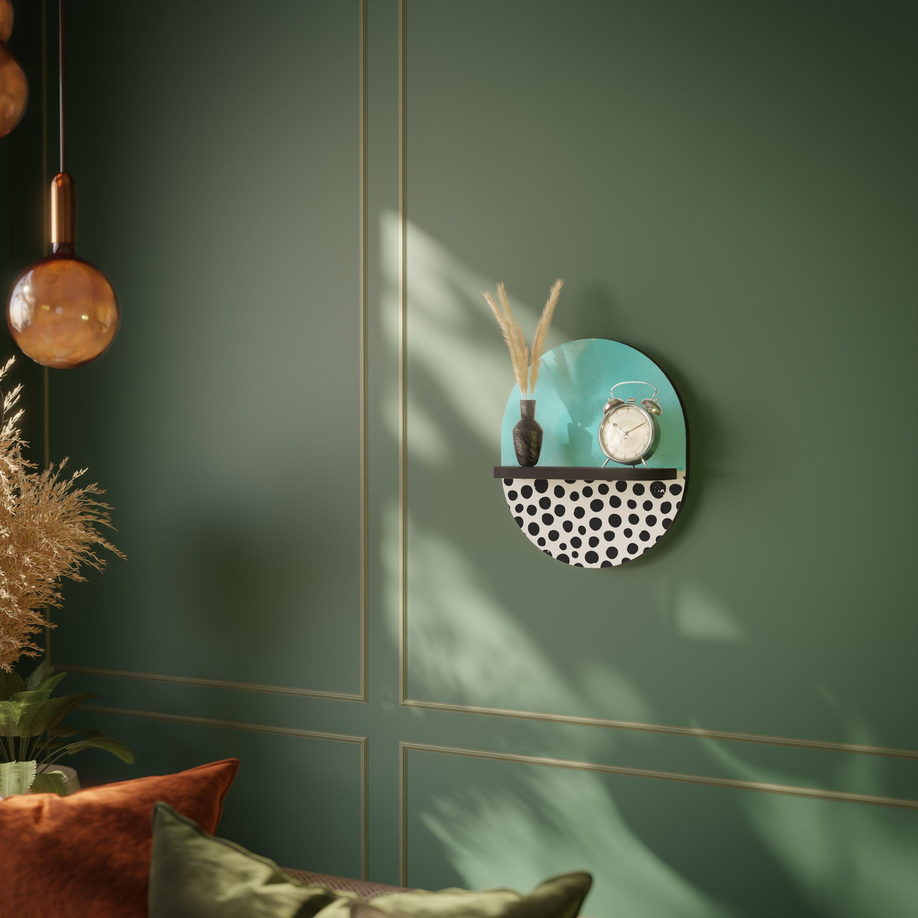 AZURE TREASURE Decorative Art Shelf