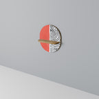 ORANGEY TREASURE Decorative Art Shelf