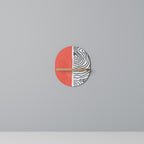 ORANGEY TREASURE Decorative Art Shelf