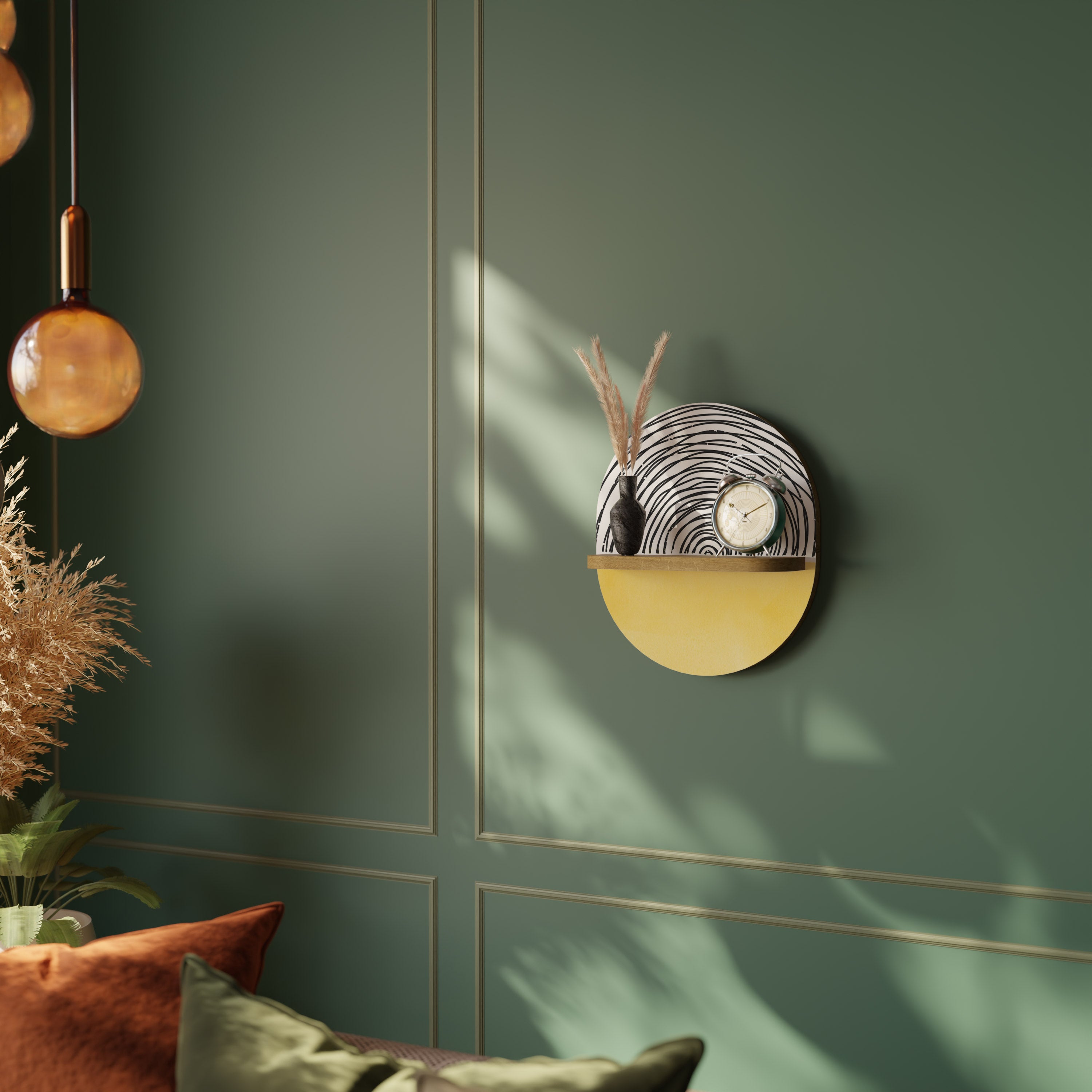 SUNNY TREASURE Decorative Art Shelf