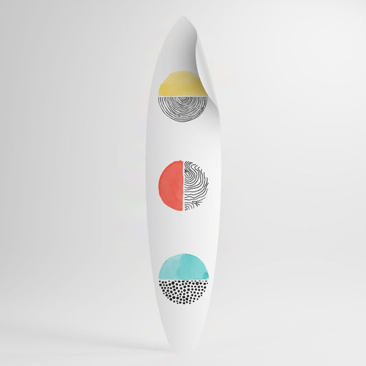 SUNNY TREASURE Autocolante Prancha de Surf