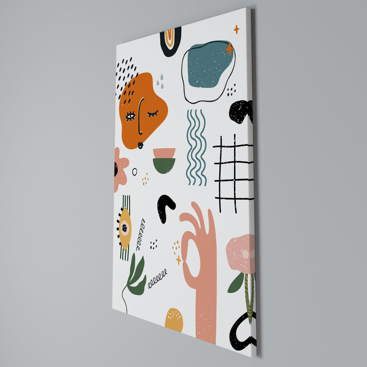 MATISSE WHIMSY Vertical Canvas Print
