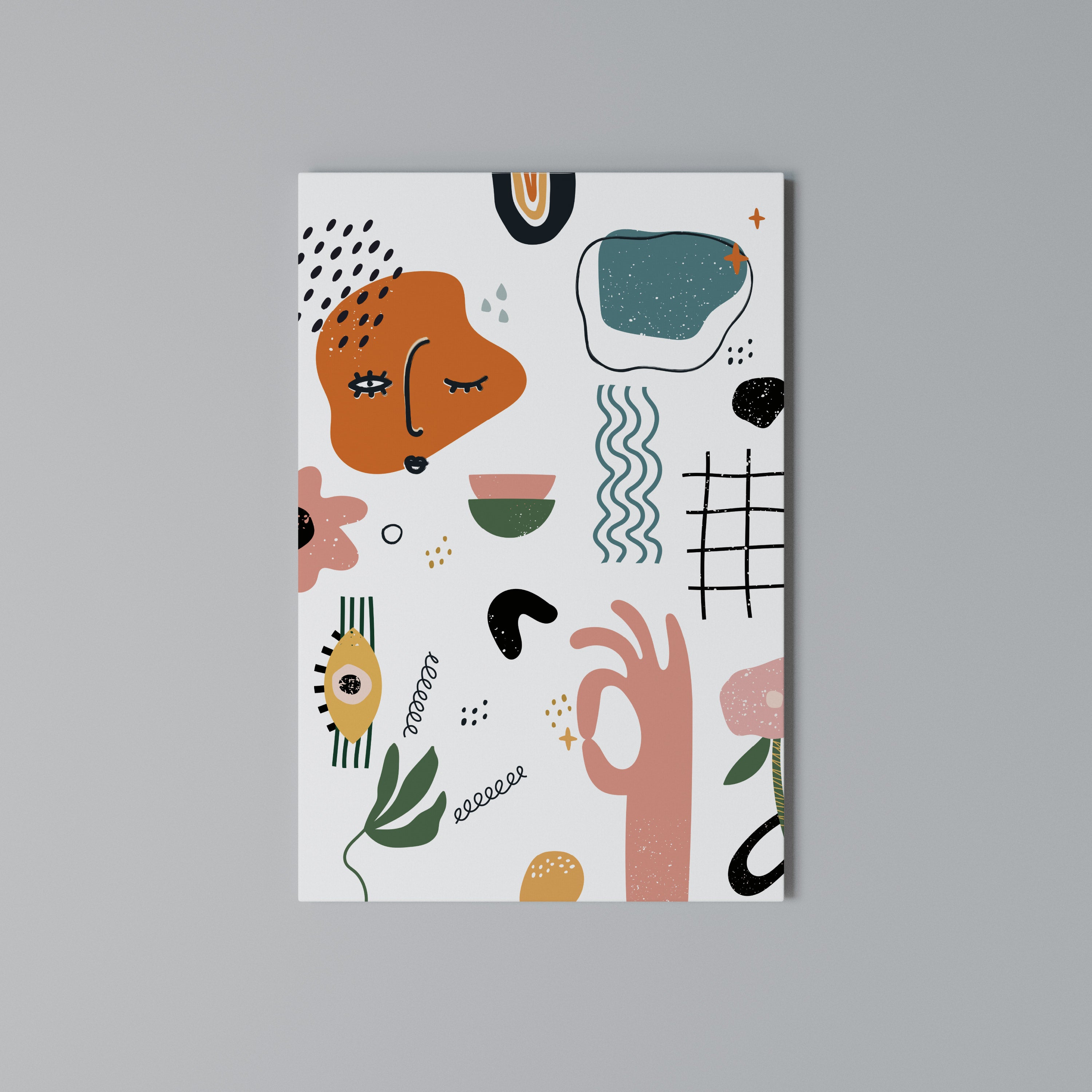 MATISSE WHIMSY Vertical Canvas Print