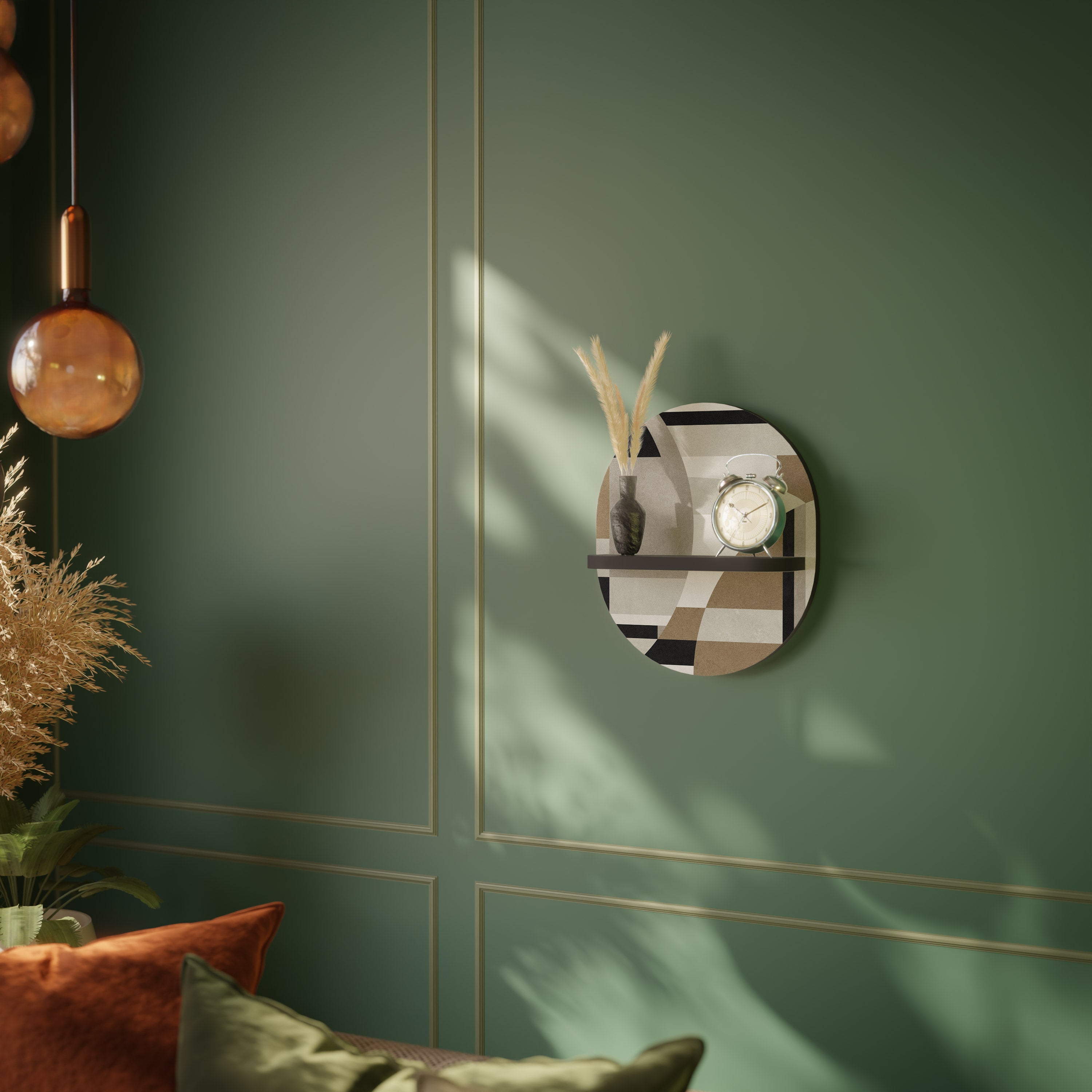 DELICATE MEMENTO Decorative Art Shelf