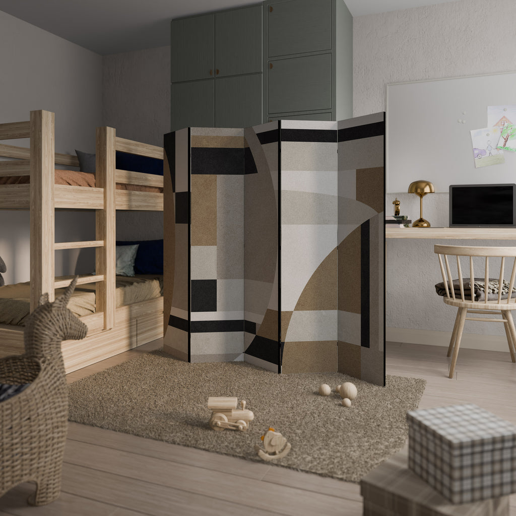 DELICATE MEMENTO 5-Panel Room Divider