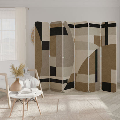 DELICATE MEMENTO 6-Panel Plywood Room Divider