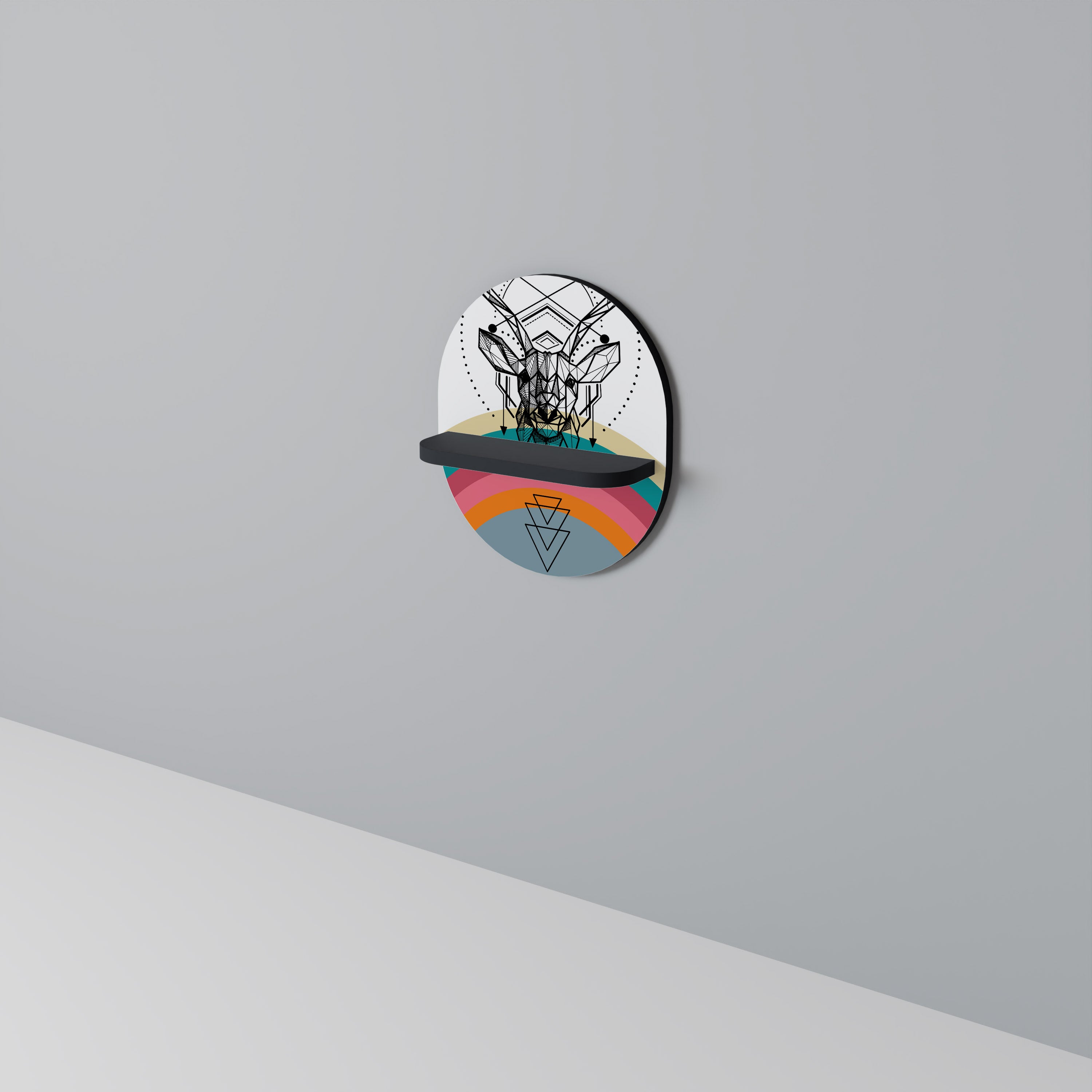 DEER OF COLOR Art Shelf