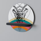 DEER OF COLOR Decorative Art Shelf