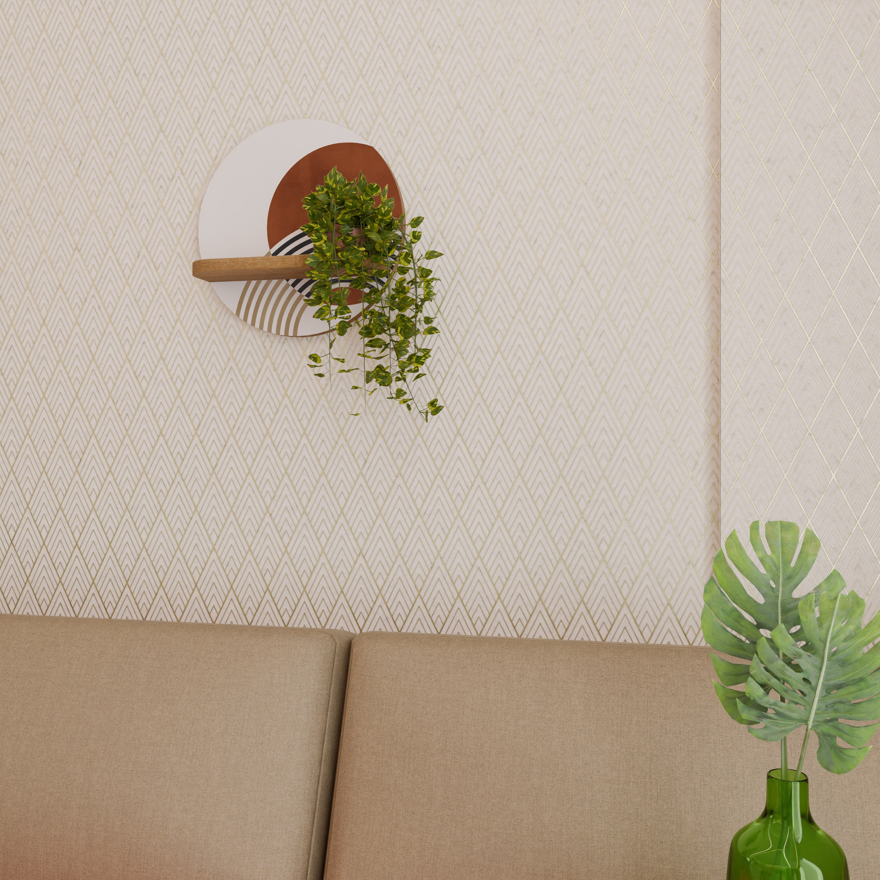 SPACE AROUND Decorative Art Shelf