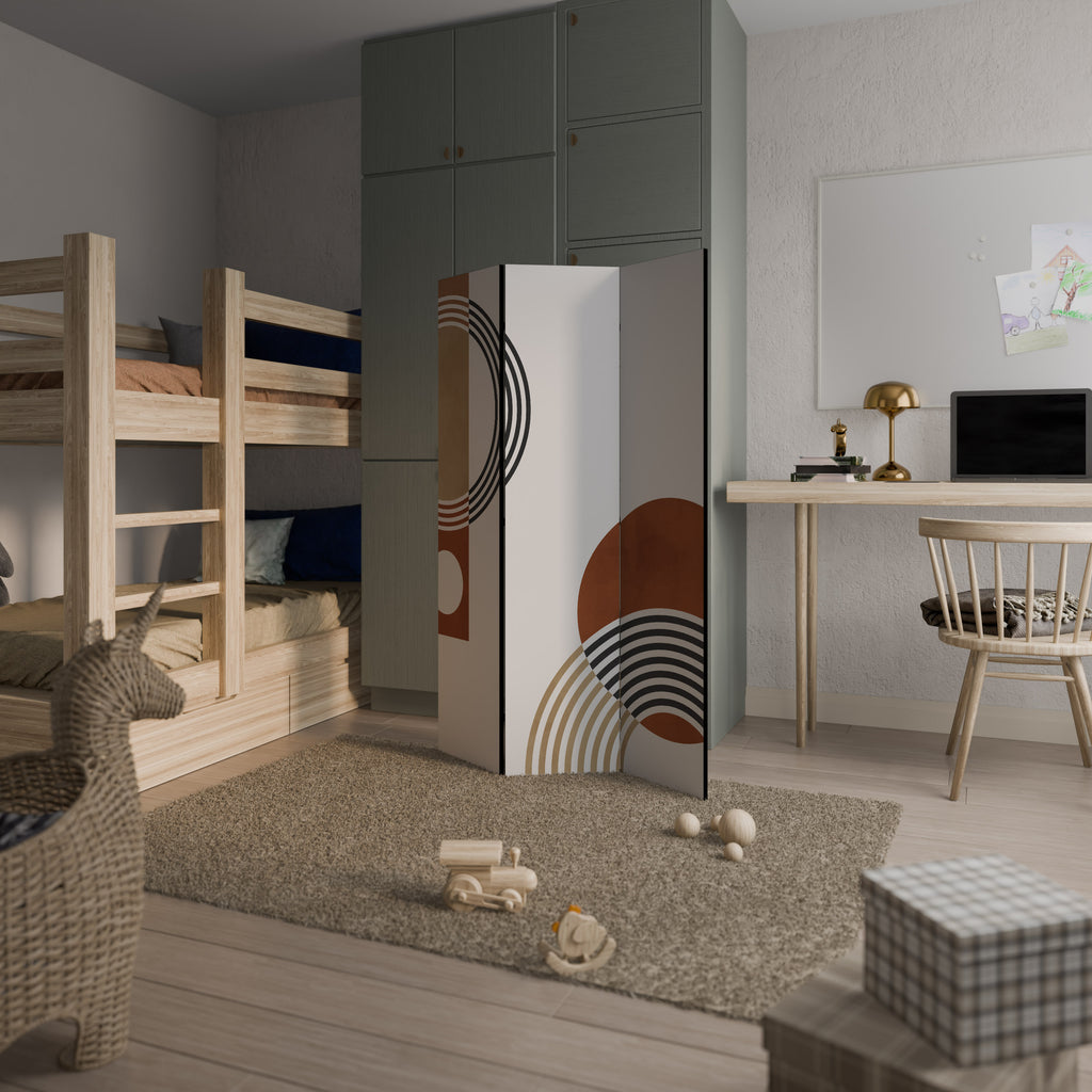 SPACE AROUND Dekorativ rumsavdelare – 3 paneler