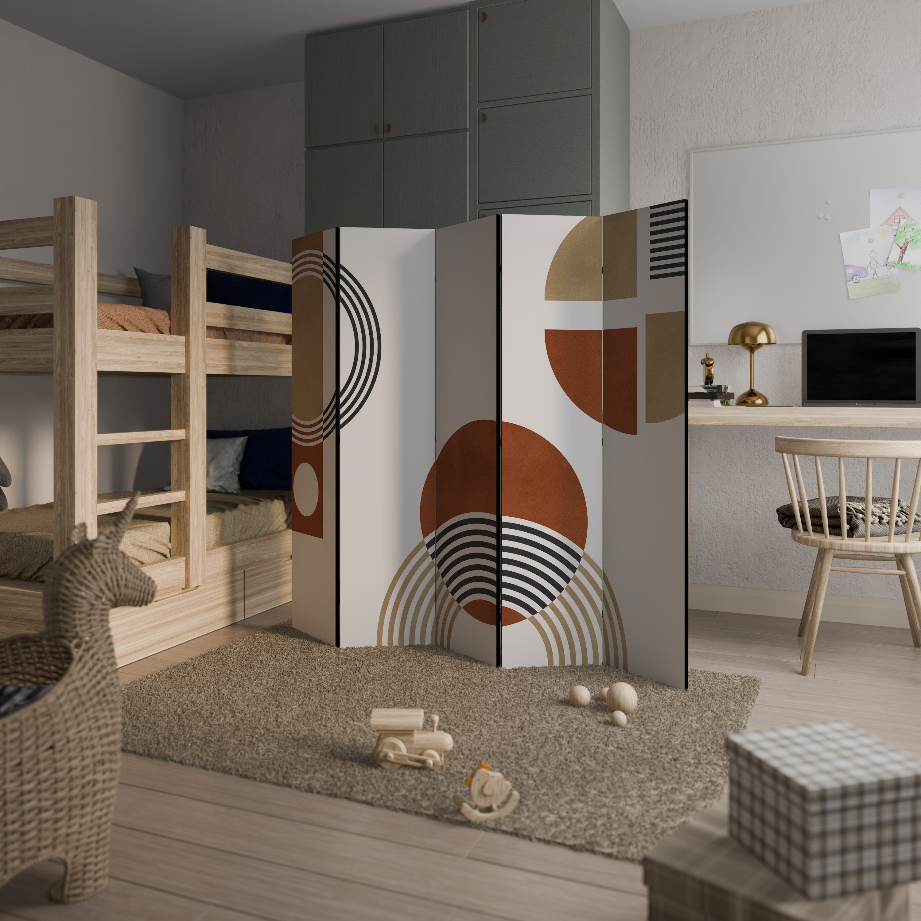 SPACE AROUND Παραβάν με 5 πάνελ