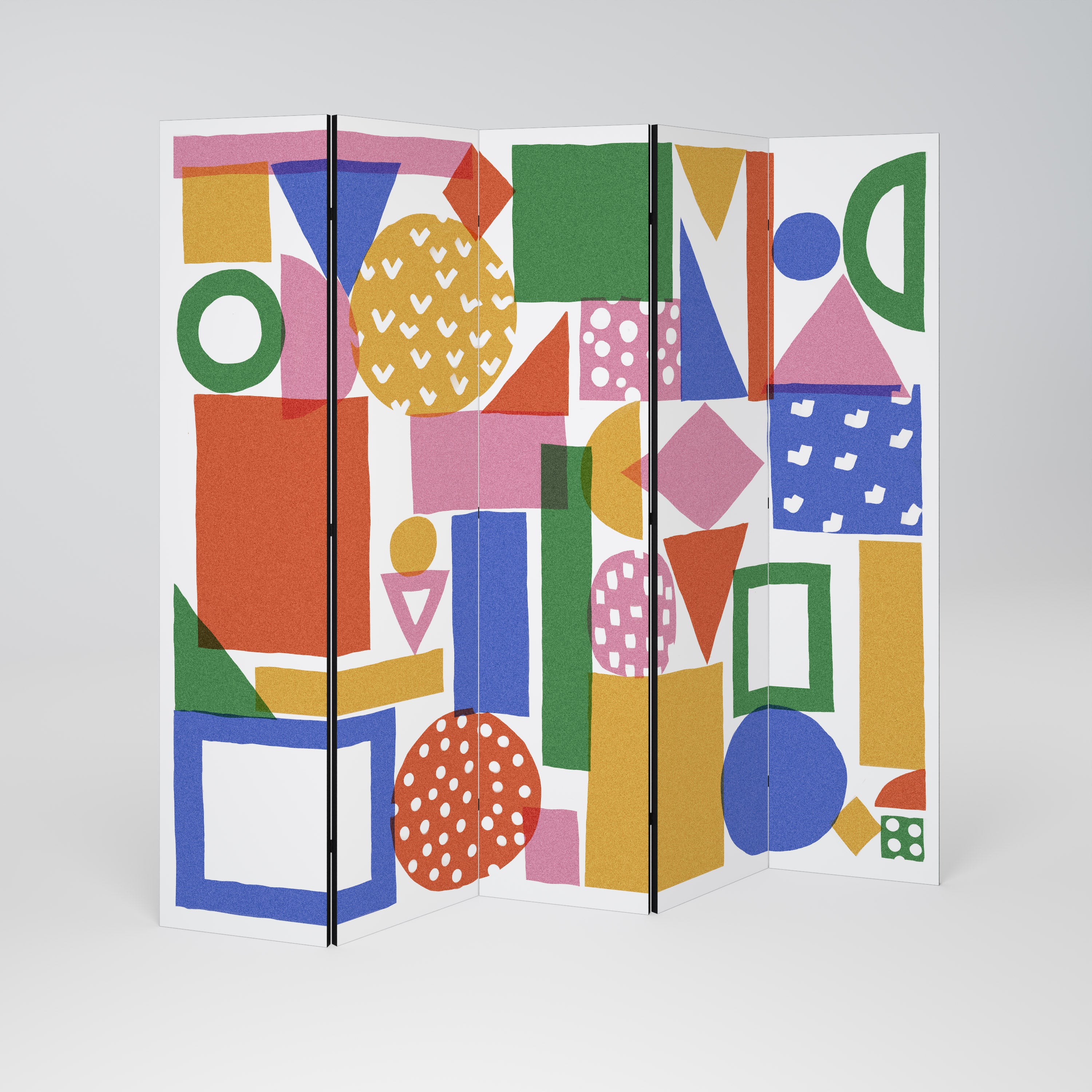 GEOMETRIC GLIMMER Παραβάν με 5 πάνελ