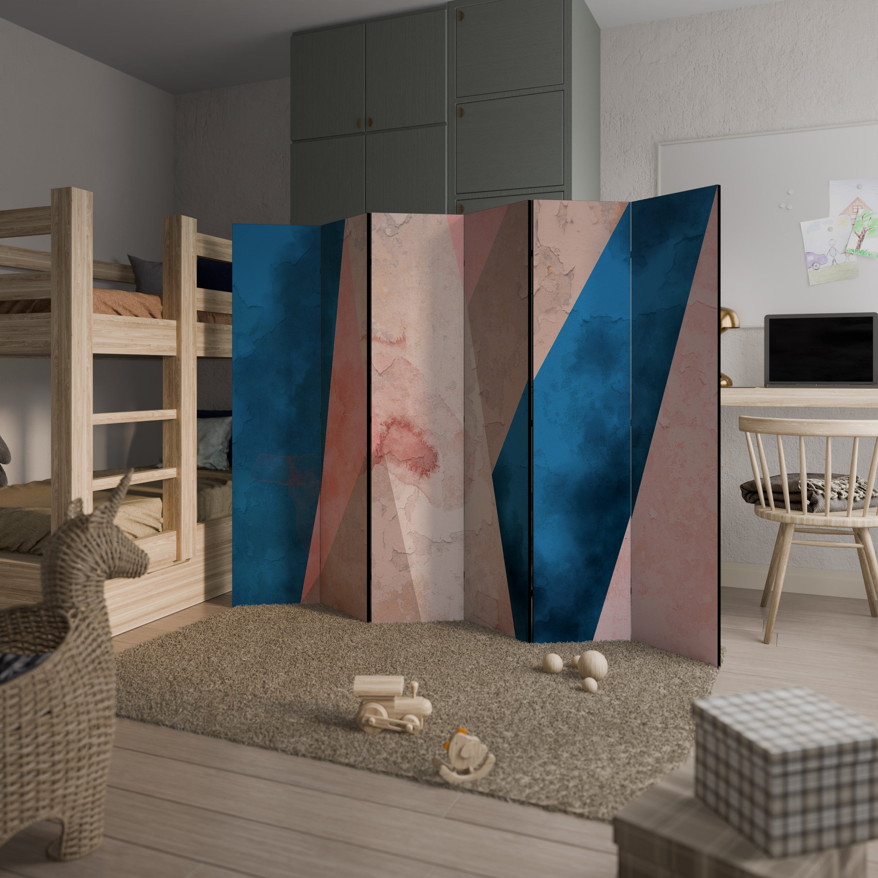 PEONY INTERIOR Παραβάν με 6 πάνελ