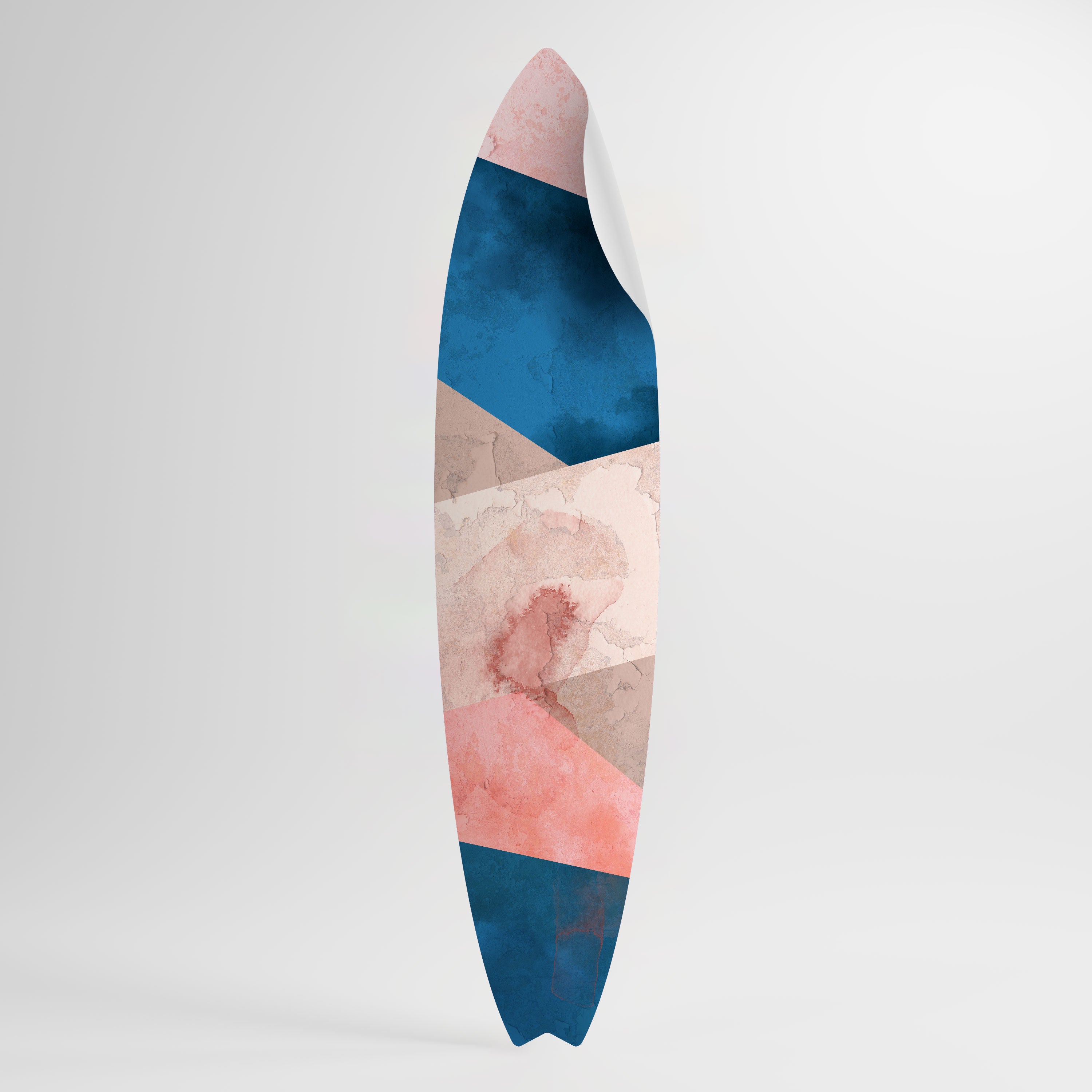 PEONY INTERIOR Peel and Stick Surfboard Sticker
